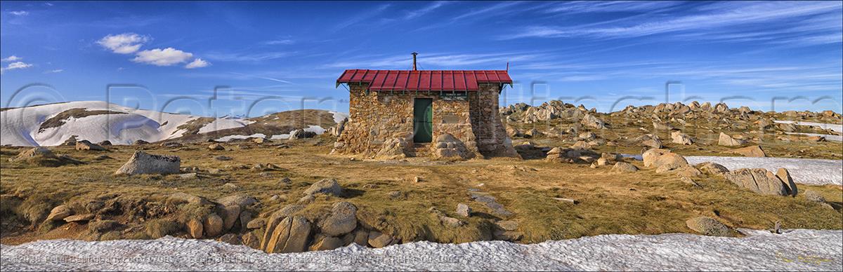 Peter Bellingham Photography Seamans Hut - Kosciuszko NP - NSW H (PBH4 00 10637)